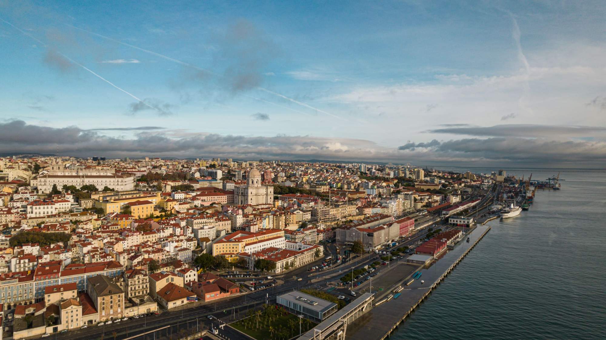 Rooftops of the Alfama district, Lisbon
